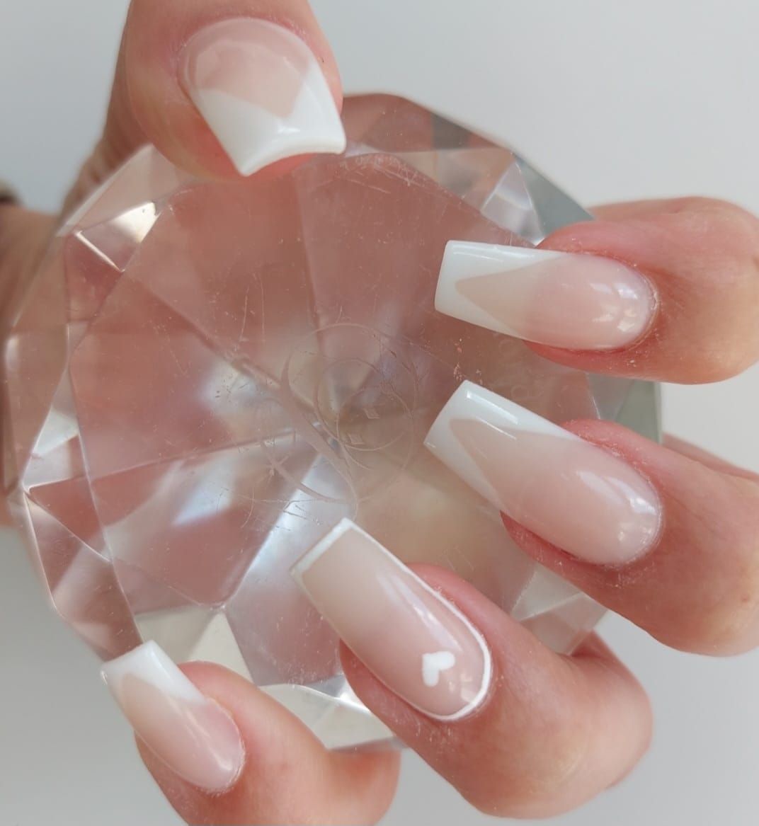 Ombre French nails